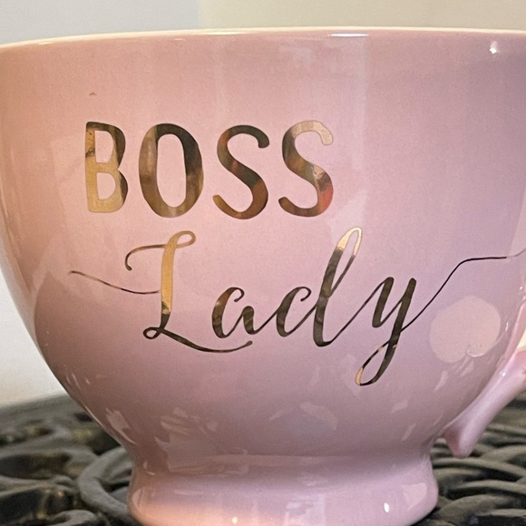 Pink BOSS LADY Coffee Mug NWT - Picture 2 of 8